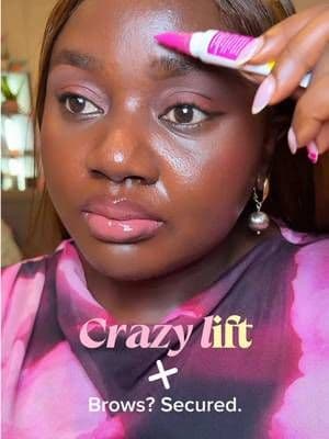#AD Crazy lift, no crunch with @nyxcosmetics_uk #crazylift #nyxcosmetics #nyxprofessionalmakeup #nyxbrowgel