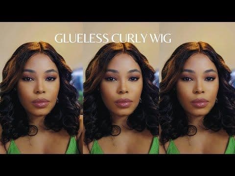 The Easiest Glueless Wig I’ve Ever Installed Ft. LuvMe Hair Glueless Wig