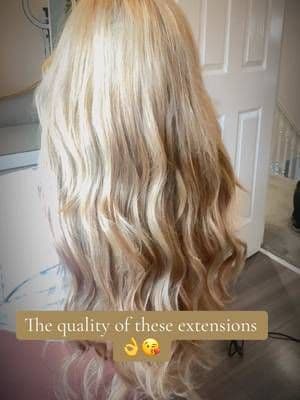 @Full Shine Hair Extensions these extensions are insane quality 👌🤍#tiktokmademebuyit #hairextension #hairextensiontransformation
