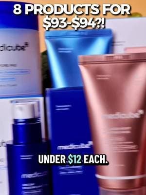 I never buy them individually @medicube US Store #medicube #tiktokshopcreatorpicks #tiktokshopstockup #bundledeals #koreanskincare